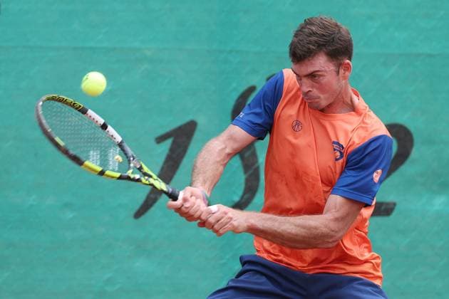 Tennis 1 Bundesliga FTC Palmengarten TC Bredeney 08 08 25, Marterer, Maximilian GER Bredeney ,