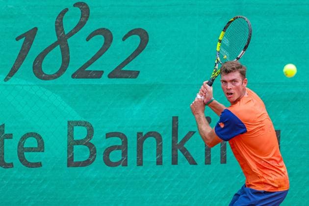 Tennis 1 Bundesliga FTC Palmengarten TC Bredeney 08 08 25, Marterer, Maximilian GER Bredeney ,