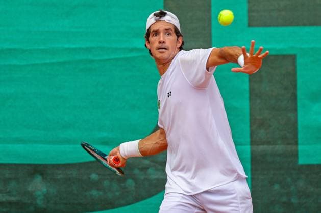 Tennis 1 Bundesliga FTC Palmengarten TC Bredeney 08 08 25, Mena, Facundo ARG Palmengarten ,