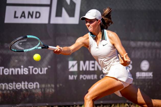 TENNIS - WTA, Tennis Damen Ladies Open Amstetten AMSTETTEN,AUSTRIA,08.AUG.25 - TENNIS - ITF World Tennis Tour, Ladies Open Amstetten. Image shows Lilli Tagger (AUT).  GEPAxpictures xKevinxHackner