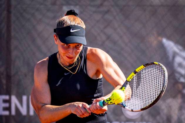 TENNIS - WTA, Tennis Damen Ladies Open Amstetten AMSTETTEN,AUSTRIA,08.AUG.25 - TENNIS - ITF World Tennis Tour, Ladies Open Amstetten. Image shows Tamara Korpatsch (GER).  GEPAxpictures xKevinxHackner
