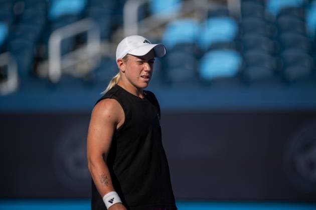 Cincinnati Open: Sonay Kartal And Caroline Garcia Practice Sonay Kartal practices with Caroline Garcia before their Round 1 match at the Cincinnati Open in Mason, Ohio, on August 8, 2025. Mason Ohio United States  Copyright: xJasonxWhitmanx originalFilename:whitman-cincinna250808_npSRa.jpg