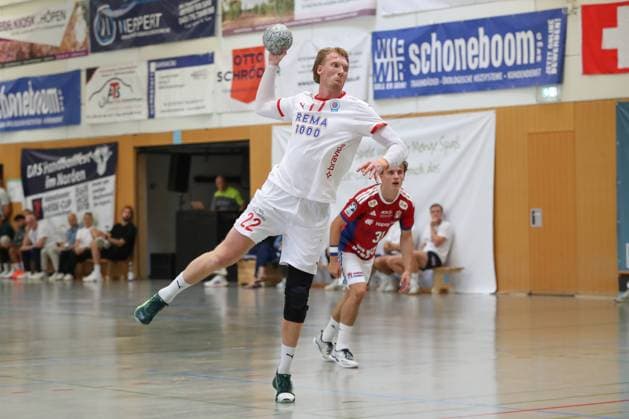 08 08 2025, xgox, Handball Heide Cup, Handball Sport Verein Hamburg Kolstad Handbold emspor, v l Schneverdingen