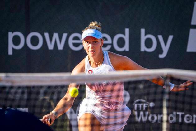 TENNIS - WTA, Tennis Damen Ladies Open Amstetten AMSTETTEN,AUSTRIA,08.AUG.25 - TENNIS - ITF World Tennis Tour, Ladies Open Amstetten. Image shows Sinja Kraus (AUT).  GEPAxpictures xKevinxHackner