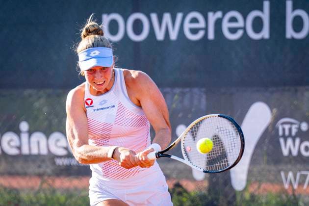 TENNIS - WTA, Tennis Damen Ladies Open Amstetten AMSTETTEN,AUSTRIA,08.AUG.25 - TENNIS - ITF World Tennis Tour, Ladies Open Amstetten. Image shows Sinja Kraus (AUT).  GEPAxpictures xKevinxHackner