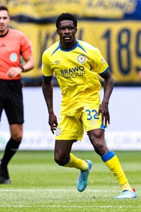 Christian Conteh Eintracht Braunschweig,32 2 Soccer Bundesliga Season 2025 2026 1 FC Magdeburg vs Eintracht Braunschweig at the Avnet Arena in Magdeburg Action,Soccer,Man,Men,Germany,03 08 2025