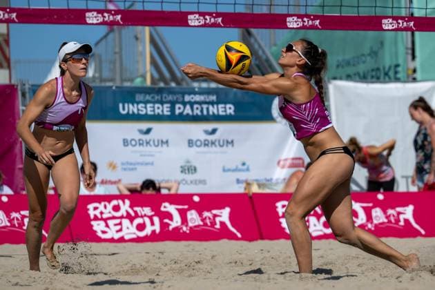 Beach volleyball, Rock the Beach in Borkum