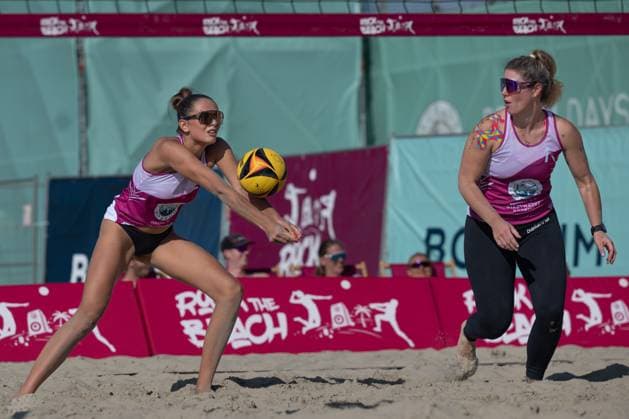 Rock The Beach Tour Borkum, 08 08 2025 Rika Dieckmann, Sandra Ferger Rock The Beach Tour Borkum on 08 08 2025 Copyright: xBEAUTIFULxSPORTS PeterxWeberx