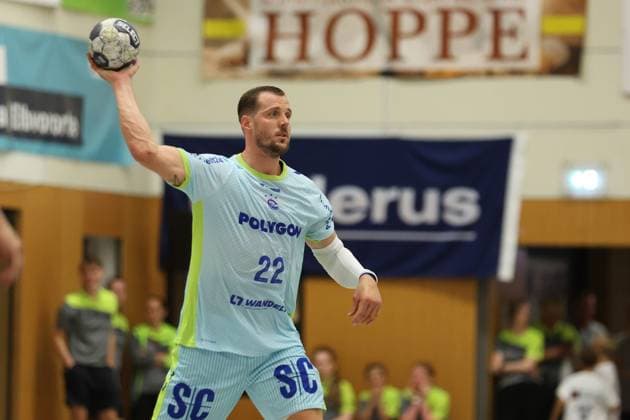 IHC 2025 VfL Gummersbach vs Kadetten Schaffhausen 08 08 25 Kentin Mahé Nr 22, VfL Gummersbach IHC 2025 VfL Gummersbach vs Kadetten Schaffhausen, KGS Sporthalle on 08 08 25 Copyright: xBEAUTIFULxSPORTS MarioxM.xKobergx