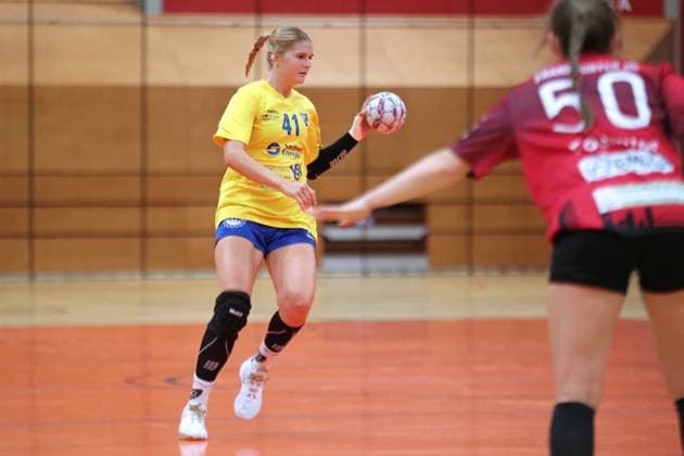 Handball test match HC Leipzig vs FHC Frankfurt Oder, 08 08 25 Wiebke Meyer 41, HC Leipzig Handball, 2 Bundesliga Women, HBF, Season 2025 2026, Test match HC Leipzig vs FHC Frankfurt Oder on 08 08 25 at Sporthalle Brüderstraße Leipzig Copyright: xBEAUTIFULxSPORTS JanxKaeferx