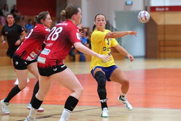 Handball test match HC Leipzig vs FHC Frankfurt Oder, 08 08 25 Lara Seidel 3, HC Leipzig Handball, 2 Bundesliga Women, HBF, Season 2025 2026, Test match HC Leipzig vs FHC Frankfurt Oder on 08 08 25 at Sporthalle Brüderstraße Leipzig Copyright: xBEAUTIFULxSPORTS JanxKaeferx
