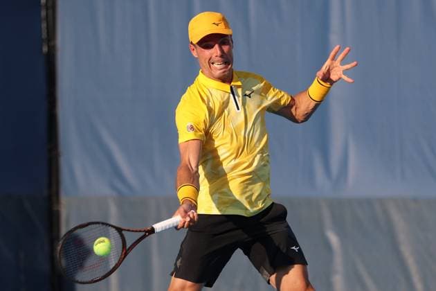 August 8, 2025, Mason, Ohio, United States: ROBERTO BAUTISTA-AGUT of Spain during the match against D. Altmaier of Germany in first round of the Cincinnati Open at the Lindner Family Tennis Center. Mason, Ohio. Bautista-Agut won 7:6 (7-5), 7:6 Mason United States - ZUMAc278 20250808_zsp_c278_025 Copyright: xMarcinxCholewinskix