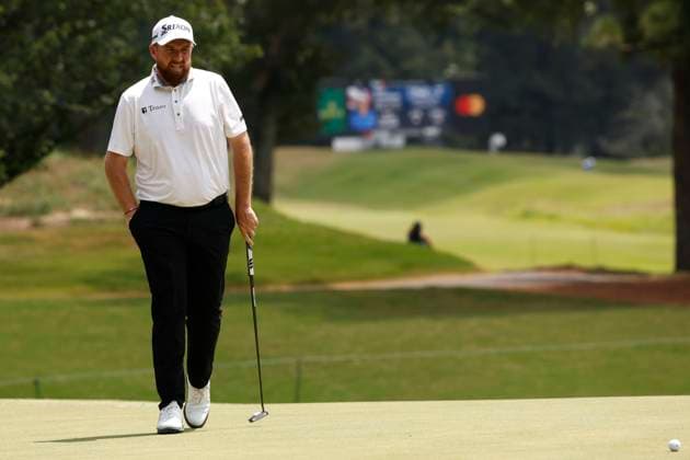 MEMPHIS, TN - AUGUST 08: Shane Lowry of Ireland during the second round of the FedEx St. Jude Championship, August 8, 2025, at TPC Southward in Memphis, Tennessee. (Photo by Matthew Maxey Icon Sportswire) GOLF: AUG 08 PGA, Golf Herren FedEx Cup Playoffs - FedEx St. Jude Championship EDITORIAL USE ONLY Icon250808069