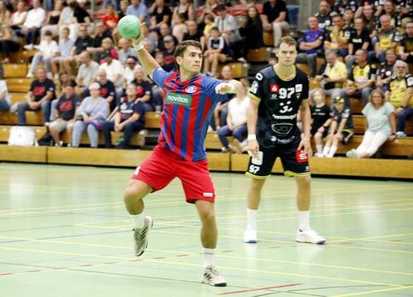 Charity match for the seriously ill OSC handball player Julian Kamp FOR EDITORIAL PURPOSES ONLY EDITORIAL USE ONLY p Charity match for the seriously ill OSC Rheinhausen player Julian Kamp against HSG Krefeld on Friday, August 8, 2025 in Duisburg Germany NRW Duisburg Copyright KerstinxBögeholz Copyright: KerstinxBögeholz doc81vcr5xjixy10lauaga ,EDITORIAL USE ONLY Copyright: KerstinxBögeholz