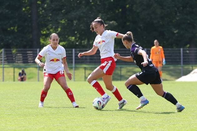 Football, Women, Test match, RB Leipzig - Slavia Prague
