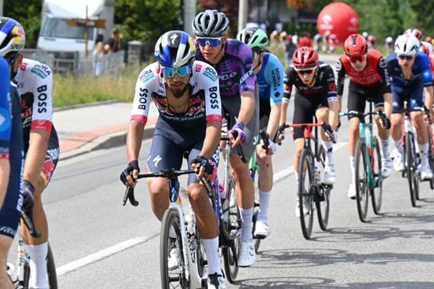 09-08-2025 Tour De Pologne; Tappa 06 Bukovina Resort - Bukovina Tatrzanska; 2025, Red Bull - Bora Hansgrohe; Martinez Poveda, Daniel Felipe; 