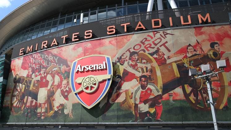 London, England, August 09 2025: A general view outside the ground before the Emirates Cup game between Arsenal and Athletic Club at Emirates Stadium in London, England. (Jay Patel SPP) Copyright: xJayxPatel SPPx spp-en-JaPa-ARSvBIL_20250809_0029