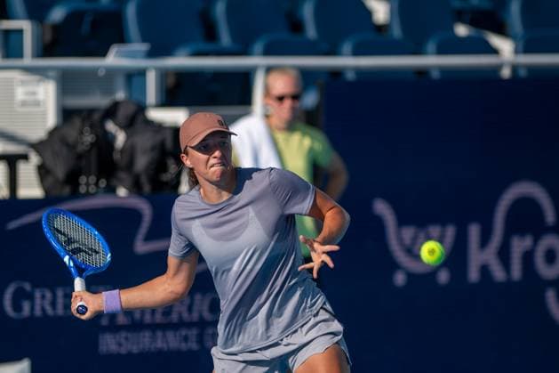 Tennis, WTA tournament in Cincinnati