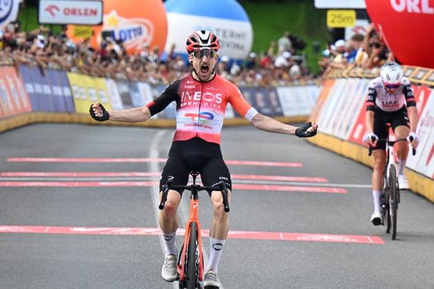 09-08-2025 Tour De Pologne; Tappa 06 Bukovina Resort - Bukovina Tatrzanska; 2025, Ineos Grenadiers; Langelotti, Victor; Bukovina Tatrzanska; 