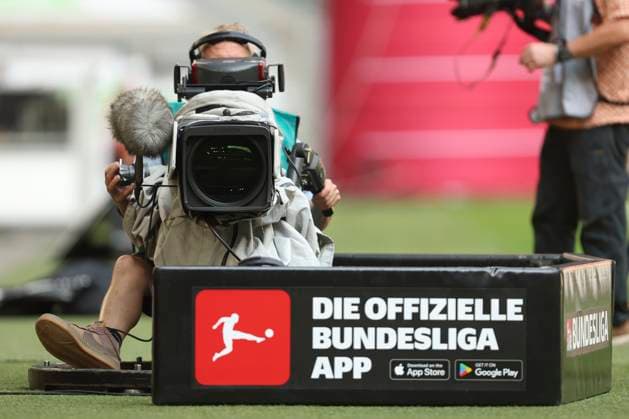 A TV camera with the Bundesliga logo and a reference to the Bundesliga app can be seen during the 2 Bundesliga match between Fortuna Dusseldorf and Hannover 96 at Merkur Spiel Arena on August 09, 2025 in Gelsenkirchen, Germany, Germany Photo by Oliver Kaelke DeFodi Images A TV camera with the Bundesliga logo and a reference to the Bundesliga app can be seen during the 2 Bundesliga match between Fortuna Düsseldorf and Hannover 96 at Merkur Spiel Arena on August 9, 2025 in Gelsenkirchen, Germany Photo by Oliver Kaelke DeFodi Images DFB DFL REGULATIONS PROHIBIT ANY USE OF PHOTOGRAPHS AS IMAGE SEQUENCES AND OR QUASI VIDEO Photo by Oliver Kaelke DeFodi Images