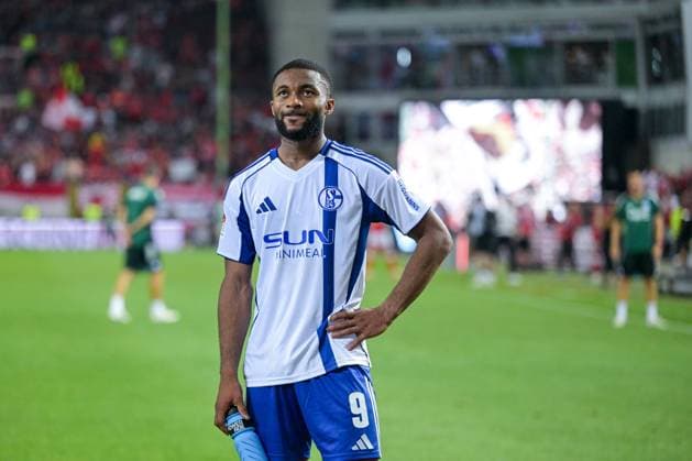 09 08 2025, Football, 2 Bundesliga, Season 2025 2026, 2 Matchday, 1 FC Kaiserslautern FC Schalke 04, Moussa Sylla FC Schalke 04 xRHR PHOTO YYx Copyright: KROEGER RHR-FOTOx RHR-FOTO YY