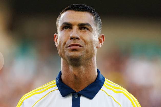 Cristiano Ronaldo seen during Friendly game between Al-Nassr Football Club and Rio Ave FC (Maciej Rogowski) Algarve Estadio Algarve Portugal Copyright: xMaciejxRogowskix alnassrrioave2526-194
