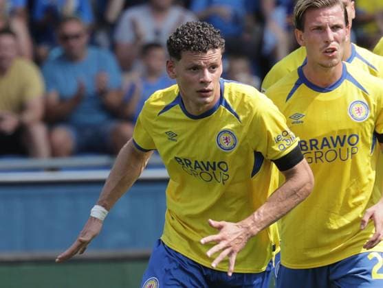 Erencan Yardimci Eintracht Braunschweig Football, Men, Season 2025 2026 2 BL, Eintracht Stadion, Eintracht Braunschweig vs Spielvereinigung Greuther Fuerth 3 2 DFL REGULATIONS PROHIBIT ANY USE OF PHOTOGRAPHS AS IMAGE SEQUENCES AND OR QUASI VIDEO