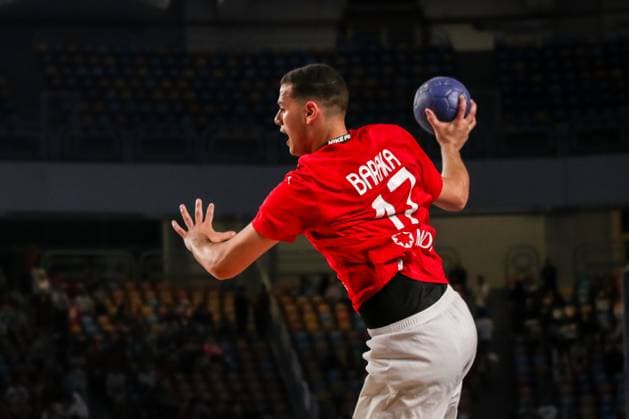 August 9, 2025, Cairo, Cairo, Egypt: OMAT BARAKA The Egyptian Handball Player During 11TH IHF Men s World Championship, WM, Weltmeisterschaft U19 Egypt 2025 Match Between Egypt And Japan At Cairo Stadium Main Hall Cairo Egypt - ZUMAe138 20250809_zsp_e138_050 Copyright: xBassemxElziatyx