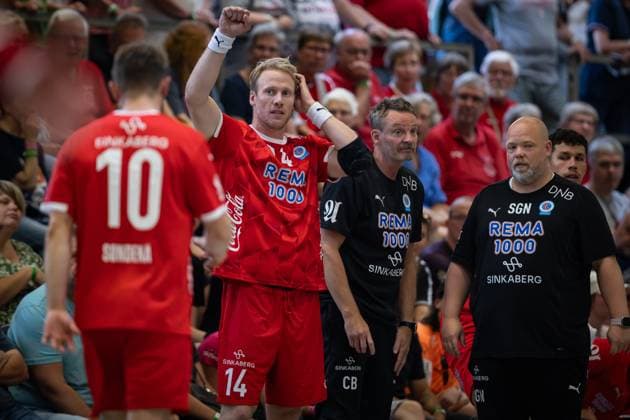 IHC 2025 VfL Gummersbach vs Kolstad IL 10 08 25 Bank Kolstad IHC 2025 VfL Gummersbach vs Kolstad IL, KGS Sporthalle on 10 08 25 Copyright: xBEAUTIFULxSPORTS MarioxM.xKobergx