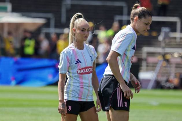 10 08 2025, xfanx, Football Test Match, Borussia Dortmund Women Juventus Turin Women v l Alisha Lehmann Juventus Turin DFL DFB REGULATIONS PROHIBIT ANY USE OF PHOTOGRAPHS as IMAGE SEQUENCES and or QUASI VIDEO Dortmund mfan