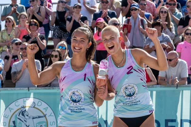 Rock The Beach Tour Borkum, 10 08 2025 Sophia Neuß, Mareet Maidhof Rock The Beach Tour Borkum on 10 08 2025 Copyright: xBEAUTIFULxSPORTS PeterxWeberx