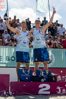 Rock The Beach Tour Borkum, 10 08 2025 Bo Hansen, Leo Hauschild Rock The Beach Tour Borkum on 10 08 2025 Copyright: xBEAUTIFULxSPORTS PeterxWeberx