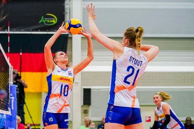 2025-08-10 Netherlands v Germany - Friendly WIJCHEN, NETHERLANDS - AUGUST 10: Sarah van Aalen of The Netherlands during the Friendly match between Netherlands and Germany at Sportcentrum Arcus on August 10, 2025 in Wijchen, Netherlands. Wijchen Sportcentrum Arcus Netherlands Content not available for redistribution in The Netherlands directly or indirectly through any third parties. Copyright: xAndrexWeeningx
