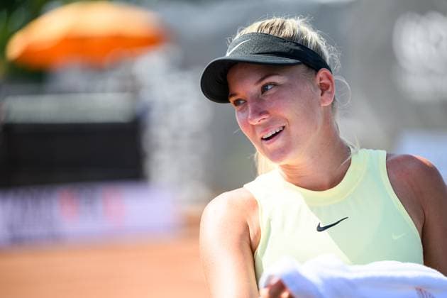 TENNIS - WTA, Tennis Damen Ladies Open Amstetten AMSTETTEN,AUSTRIA,10.AUG.25 - TENNIS - ITF World Tennis Tour, Ladies Open Amstetten. Image shows Nika Radisic (SLO).  GEPAxpictures xChristianxMoser