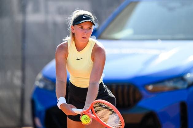 TENNIS - WTA, Tennis Damen Ladies Open Amstetten AMSTETTEN,AUSTRIA,10.AUG.25 - TENNIS - ITF World Tennis Tour, Ladies Open Amstetten. Image shows Nika Radisic (SLO).  GEPAxpictures xChristianxMoser