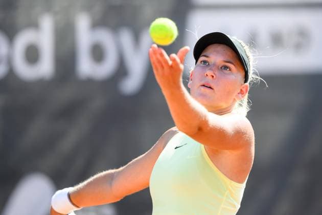 TENNIS - WTA, Tennis Damen Ladies Open Amstetten AMSTETTEN,AUSTRIA,10.AUG.25 - TENNIS - ITF World Tennis Tour, Ladies Open Amstetten. Image shows Nika Radisic (SLO).  GEPAxpictures xChristianxMoser