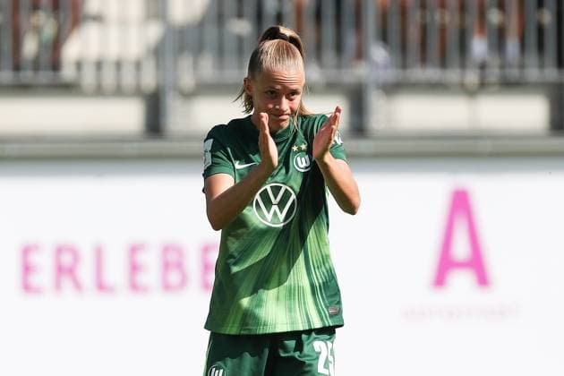 VfL Union Berlin, Women Wolfsburg, 10 08 2025, FOOTBALL VfL Wolfsburg vs Union Berlin, Test match, Season 2025 26 Vievien Endemann VfL Wolfsburg Wolfsburg
