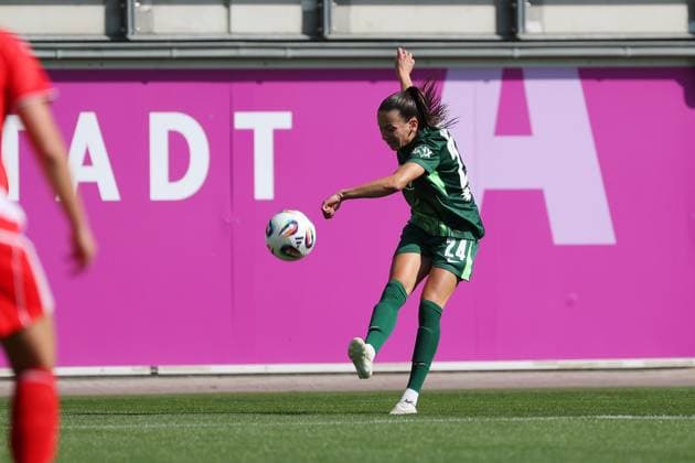 VfL Union Berlin, Women Wolfsburg, 10 08 2025, FOOTBALL VfL Wolfsburg vs Union Berlin, Test match, Season 2025 26 Joelle Wedemeyer VfL Wolfsburg Wolfsburg