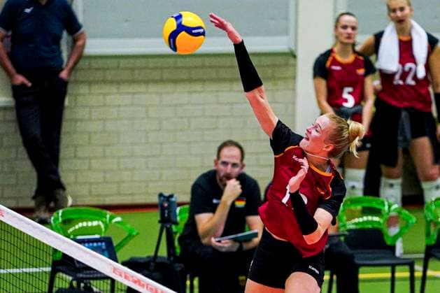 Volleyball, Test match, Women, Netherlands - Germany