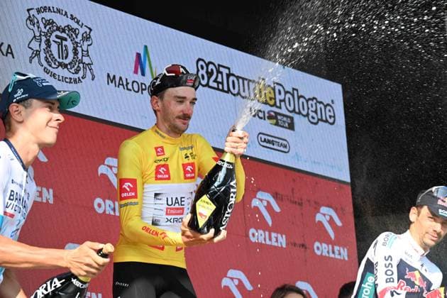 10-08-2025 Tour De Pologne; Tappa 07 Wieliczka - Wieliczka; 2025, Uae Team Emirates - Xrg; Mcnulty, Brandon; Wieliczka; 
