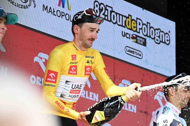 10-08-2025 Tour De Pologne; Tappa 07 Wieliczka - Wieliczka; 2025, Uae Team Emirates - Xrg; Mcnulty, Brandon; Wieliczka; 