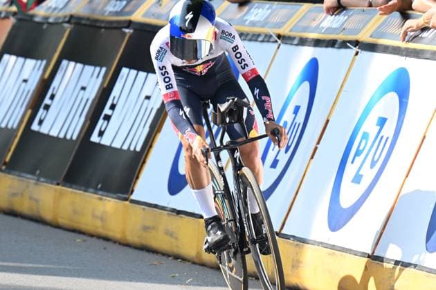 10-08-2025 Tour De Pologne; Tappa 07 Wieliczka - Wieliczka; 2025, Red Bull - Bora Hansgrohe; Sobrero, Matteo; Wieliczka; 