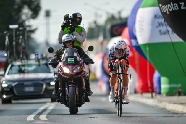 Brandon McNulty Wins 2025 Tour De Pologne After Final Stage Time Trial Victory WIELICZKA, POLAND AUGUST 10: Brandon McNulty of the United States, riding for UAE Team Emirates XRG, races through the final kilometer of Stage 7, a 12.5 km individual time trial from Wieliczka to Wieliczka UCIWT , on his way to winning the overall title at the 82nd Tour de Pologne, in Wieliczka, Lesser Poland Voivodeship, Poland, on August 10, 2025. Wieliczka Poland Copyright: xArturxWidakx originalFilename:widak-brandonm250810_npIus.jpg