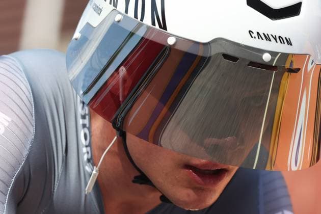 Tour de Pologne 2025 - Stage 7 WIELICZKA, POLAND - AUGUST 10: Jensen Plowright during the individual time trial, 7th stage of Tour de Pologne UCI World Tour cycling race in Wieliczka, Poland on August 10, 2025. Jakub Porzycki Anadolu Wieliczka Poland. Editorial use only. Please get in touch for any other usage.  Copyright: x2025xAnadoluxJakubxPorzyckix