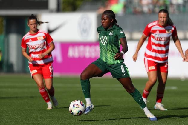 VfL Union Berlin, Women Wolfsburg, 10 08 2025, FOOTBALL VfL Wolfsburg vs Union Berlin, Test match, Season 2025 26 Lineth Beerensteyn VfL Wolfsburg Wolfsburg