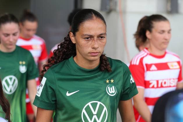 VfL Union Berlin, Women Wolfsburg, 10 08 2025, FOOTBALL VfL Wolfsburg vs Union Berlin, Test match, Season 2025 26 Kessya Bussy VfL Wolfsburg Wolfsburg