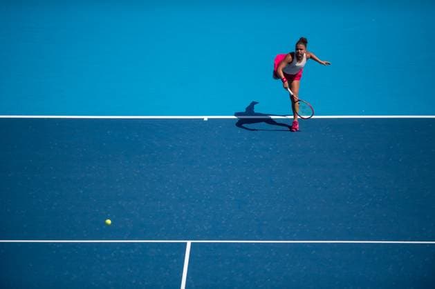 Cincinnati Open: Jasmine Paolini V Maria Sakkari Jasmine Paolini is seen during her second-round match at the Cincinnati Open in Mason, Ohio, on August 10, 2025. Mason Ohio United States  Copyright: xJasonxWhitmanx originalFilename:whitman-cincinna250810_npLiU.jpg