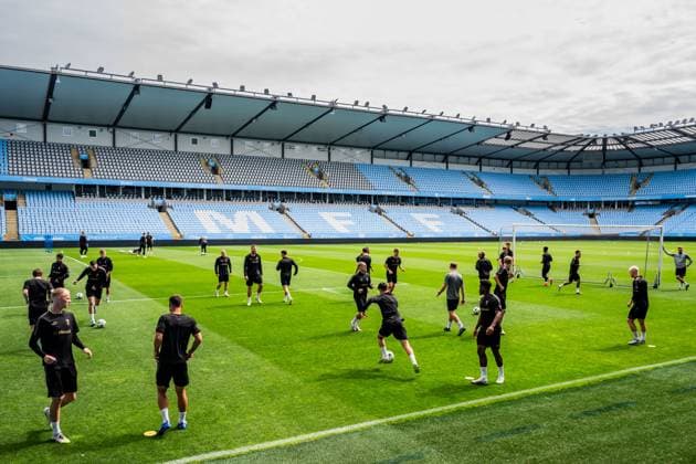 Football, CL Quali, Malmö FF, Training