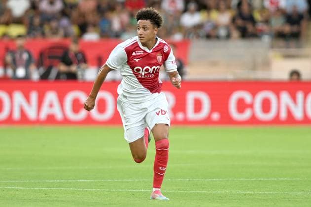 ELIESSE BEN SEGHIR, Monaco, Amichevole, Friendly Match 2025-26, Monaco-Inter 1-2, Azione, Action, Single Shot AMICHEVOLE 2025-26 AS MONACO-FC INTER 1-2