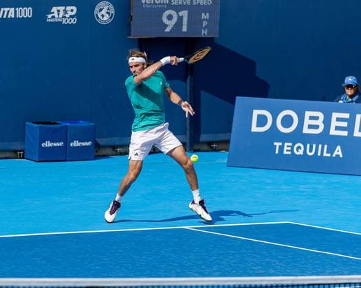 TENNIS : Tournoi de Cincinatti - 11 08 2025 Stefanos Tsitsipas, Grece, 16e de Finale, Tournoi de Cincinatti 2025  Copyright: xx